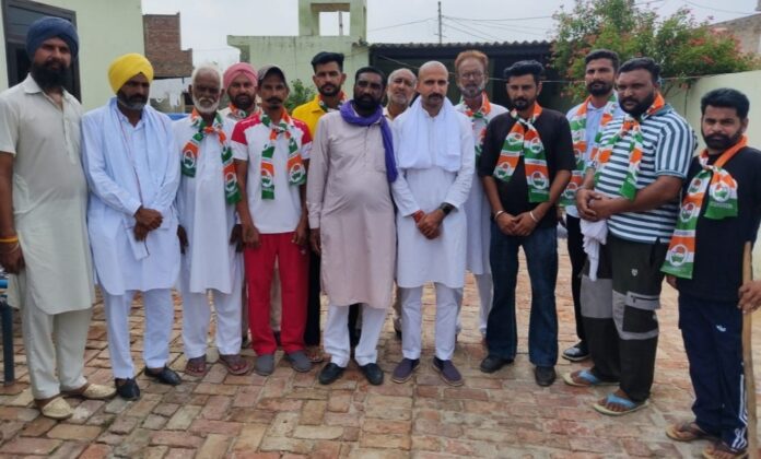 Many families in Masitan village joined Congress