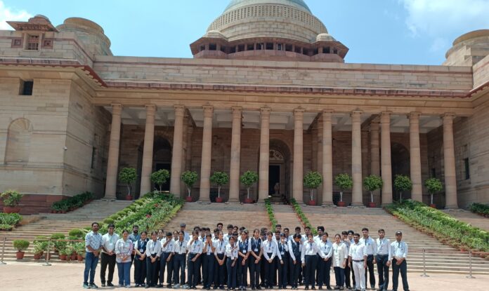 Students of Globe Heritage visited Rashtrapati Bhavan