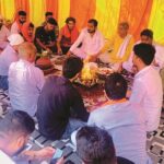 Hanuman devotees observed fast by performing Havan