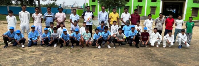 State Cricket Camp organized at Da Vision Cricket Academy from 3