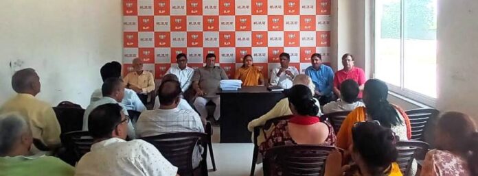 District BJP is preparing strategy to win all three assemblies of the district