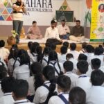 One day Sahaja Yoga workshop organized at Sahara International School