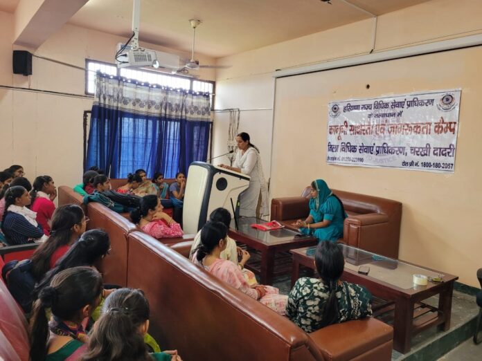 Organized legal literacy and awareness camp