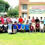 Junior Boys Baseball District Competition: Square Academy, Dayal Singh and Pite's team defeated Bal Vikas team.