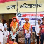 Asian Championship bronze medal winner given grand welcome in his native village