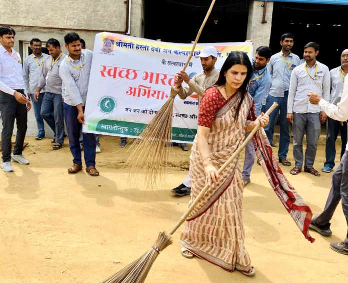 Cleanliness fortnight started in Mahindergarh