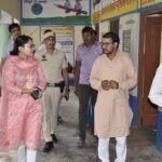 SP inspected the polling stations, reviewed the security arrangements, interacted with the Sarpanch and dignitaries.