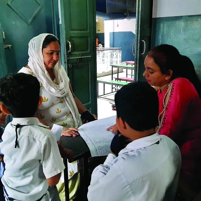 Teacher parent meeting organized in Nehru High School