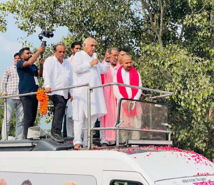 As soon as the Congress government comes, I will find a permanent solution for criminals and drug smugglers: Bhupinder Singh Hooda