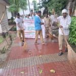 The corporation brightened Swami Vivekanand Park, cleaned every corner and gave the message of cleanliness