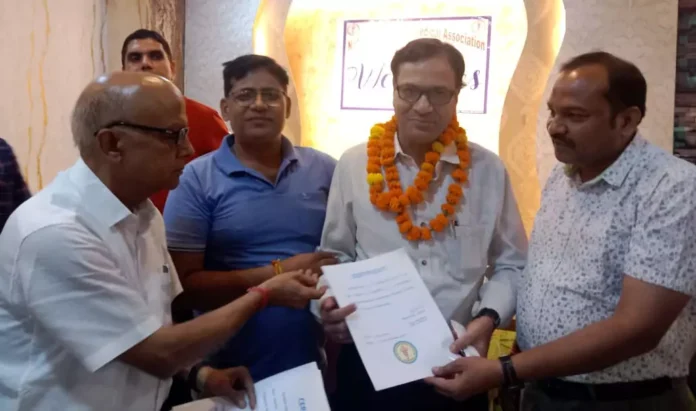 Dr. Rajesh Sharma became the District President of National Integrated Medical Association