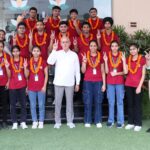 Raj International School hoisted the flag in NDA exam