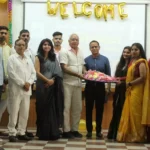 Vaish Mahavidyalaya organized a felicitation fresher party for the students