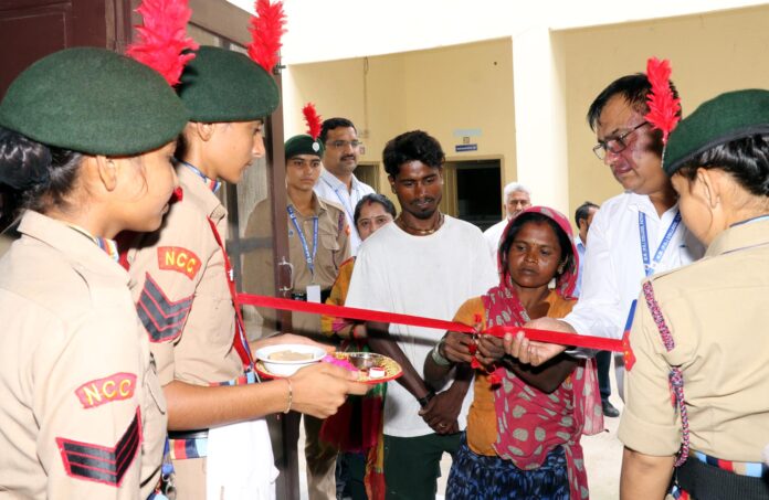 Blood donation camp organized by NSS Boys Unit in MM College