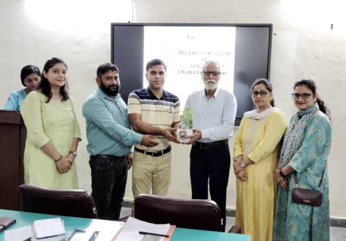 Expert lecture organized in Central University of Haryana