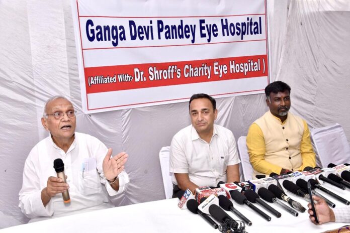 Patients will get facilities like big cities like Delhi in Ganga Devi Pandey Eye Hospital