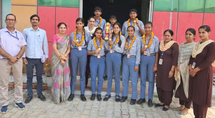 Sri Balaji Senior Secondary School team dominates the first mixed senior netball championship