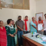 Vishwa Hindu Parishad Jind delegation submitted a memorandum to the DRO office