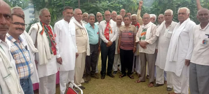 Retired Employees Association supported Comrade Om Prakash