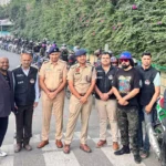 Bike rally organized with the aim of curbing cyber crimes