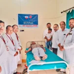 -Blood donation camp organized by Shri Guru Sundar Muni Charitable Trust and Public Welfare Committee