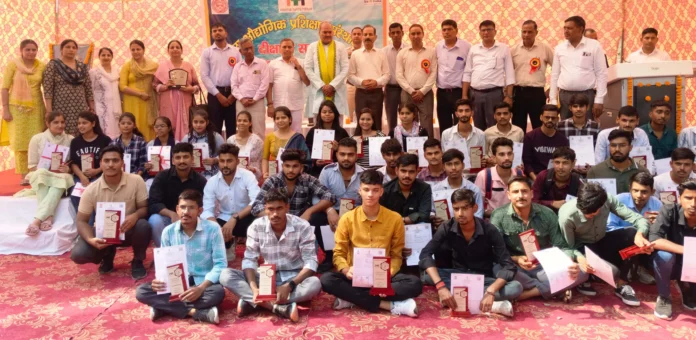 Certificates distributed to passed out ITI students