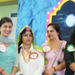 Colourful program organized on Karva Chauth in Indus School