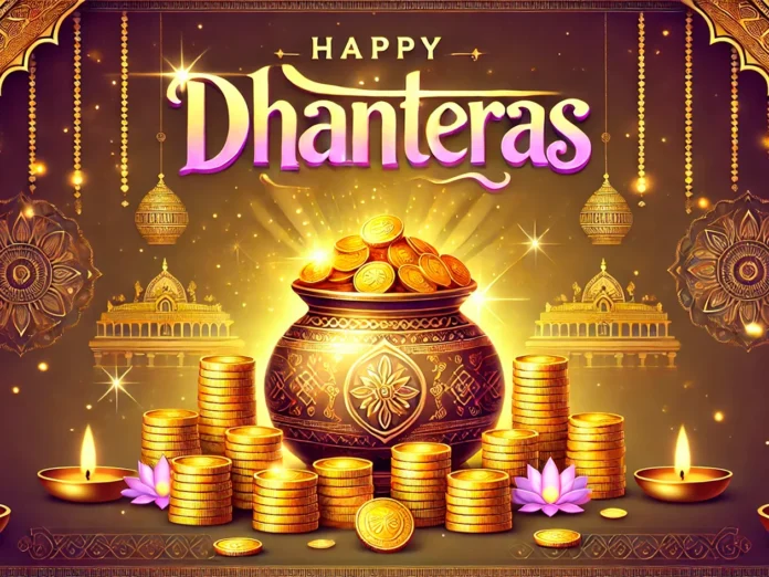 Dhanteras Wishes in Hindi : धनतेरस पर अपने चहेतों को भेजें ये शानदार मैसेज