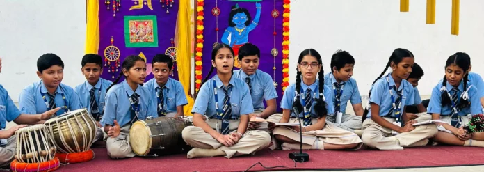 Diwali, Govardhan Puja and Bhai Dooj festivals were celebrated in Swaraj Public School