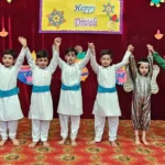 Diwali festival celebrated with great pomp in Indus School