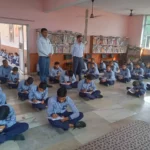 Essay and painting competition in Makrana school