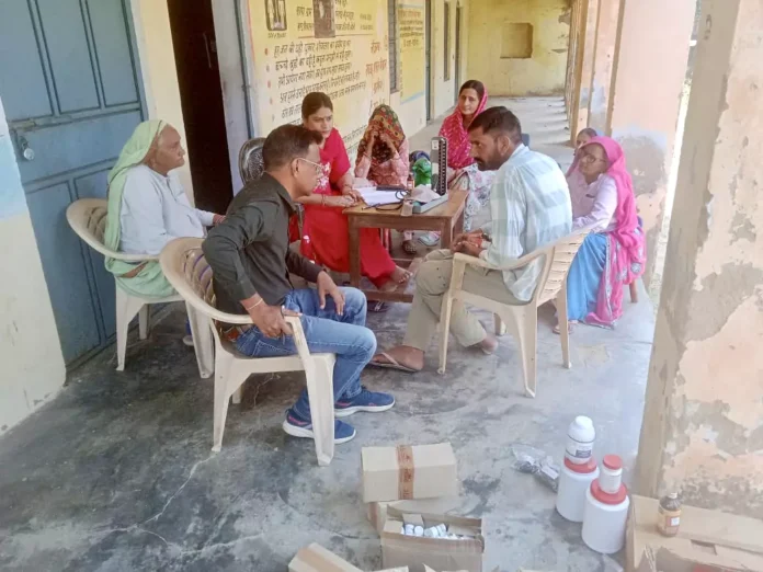 Free Ayurvedic health checkup camp organized in village Mohanpur