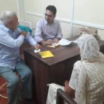 Health checkup of 143 patients conducted in the camp