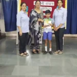 Hindi speech competition organized in Ganpati Convent School