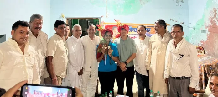 -International shooter Kanishka Dagar honored by Sardar of Midqaula