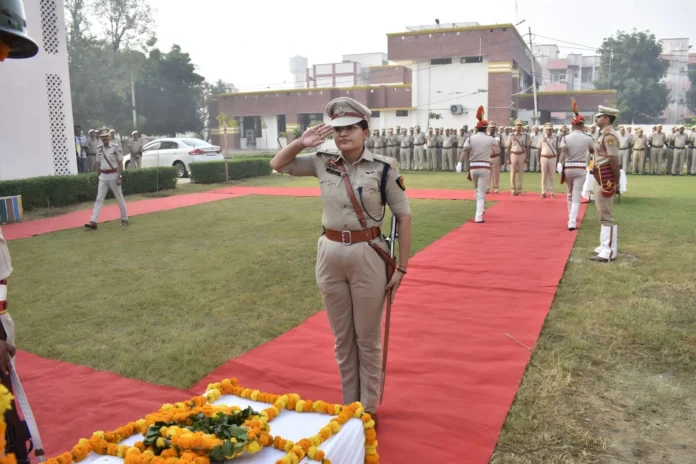 Like every year, Police Martyrdom Memorial Day was celebrated, the martyrdom and martyrdom of the martyred soldiers can never be forgotten SP