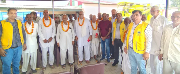 Lions Club Babain celebrated Elder Care Day in village Bint