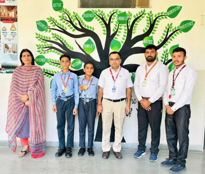 RPS students selected for SGFI National Yoga Competition