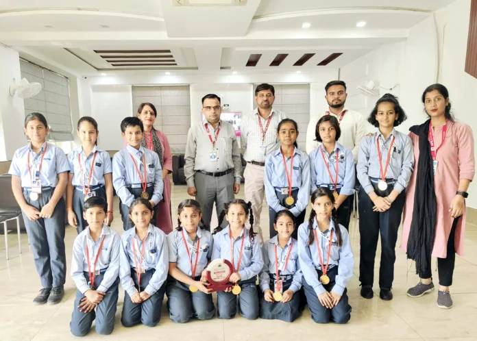 RPS's child students shine in state level under-11 competition