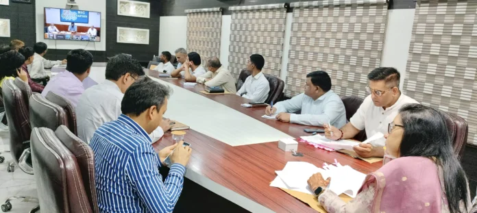 Review meeting on issues related to property ID and revenue department