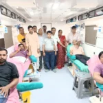 Self. 48 people donated blood in memory of Seth Jagannath Moosepur