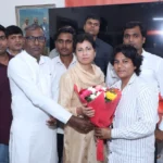 State Congress Scheduled Caste Working President Sushil Dhanak met Kumari Shailja