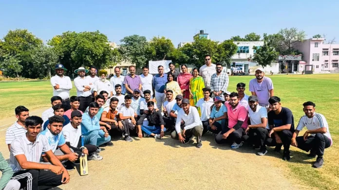 Teams of Jainabad and Government College Narnaul won the matches