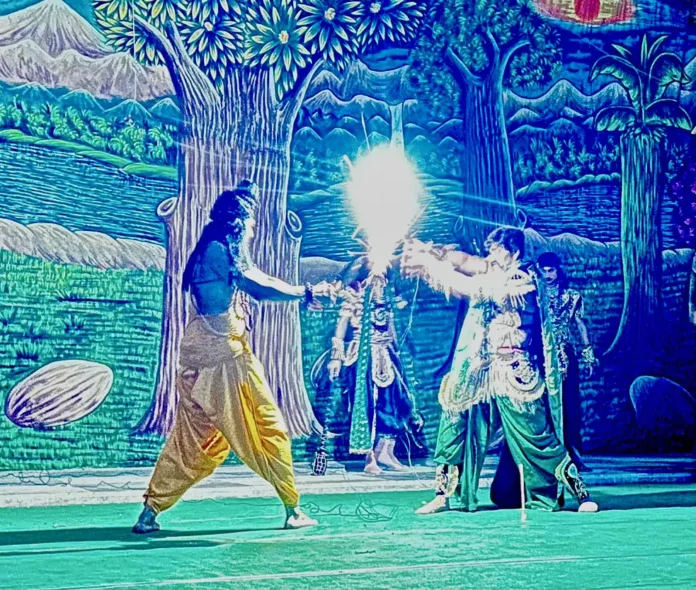 The astonishing scene of bringing Sanjivani herb thrilled the audience