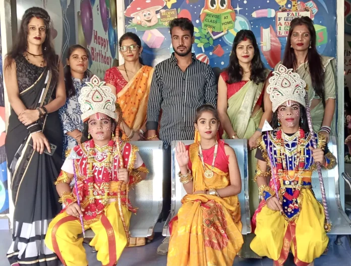 Various cultural programs held on Deepawali festival in RCM school