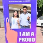 Voting was completed peacefully at all 1507 polling stations in Gurugram district.