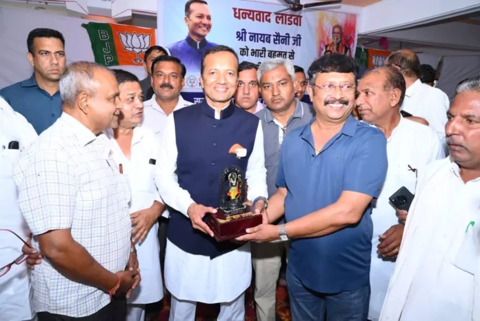 We will work together for the overall development of Ladwa Naveen Jindal