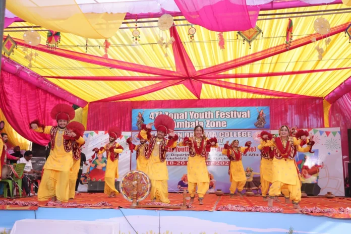 Zonal Youth Festival Ambala : 47वें युवा महोत्सव के दूसरे दिन भी रहा एसडी कॉलेज का दबदबा