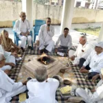 Weekly yajna and satsang organized at Arya Samaj headquarters