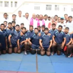 Inter-college Kabaddi competition organized at Chaudhary Bansi Lal University, Bhiwani